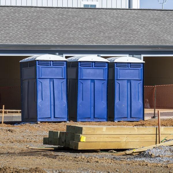 Heavy-duty construction site porta potty in Yankton, South Dakota